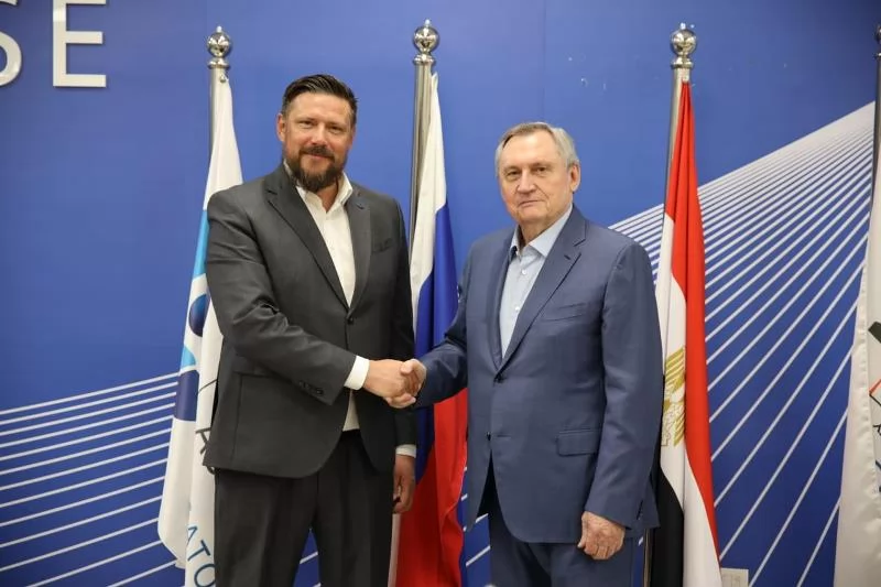 وفد روسي رفيع المستوى يزور محطة الضبعة النووية