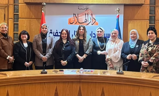 المشاركون في صالون مجلة حواء: 