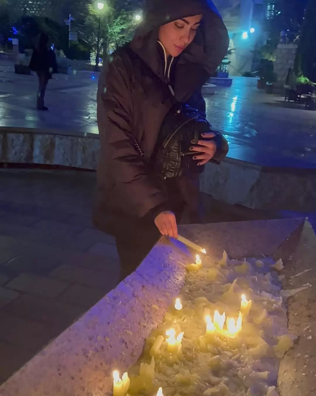 ميريهان حسين توجه رسالة دعم للشعب اللبنانى