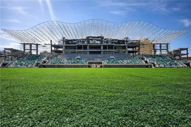 وزارة الرياضة تكشف تطورات مشروع استاد المصري الجديد.. صور