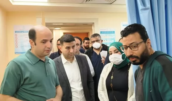 طوارئ في مجمع الإسماعيلية الطبي خلال شم النسيم..صور