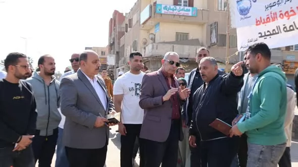محافظ الإسماعيلية يتفقد قرى أبوصوير ويوجه بحل المشكلات الخدمية
