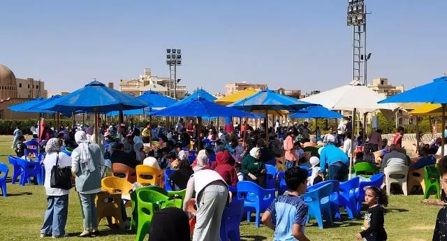 نادى جرين هيلز فى مدينة الشروق ينظم حفلاً بمناسبة شم  النسيم.. با