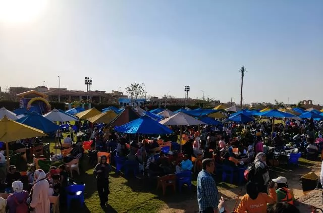 نادى جرين هيلز فى مدينة الشروق ينظم حفلاً بمناسبة شم  النسيم.. با