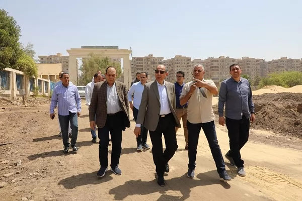 افتتاح المرحلة الأولى لمشروع تطوير الاستاذ الرياضي بالمنيا