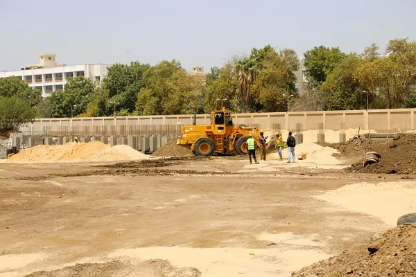 افتتاح المرحلة الأولى لمشروع تطوير الاستاذ الرياضي بالمنيا