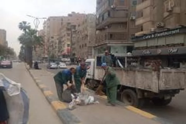 محافظ الجيزة : حملات نظافة مكبرة وتكثيف التواجد الميداني 