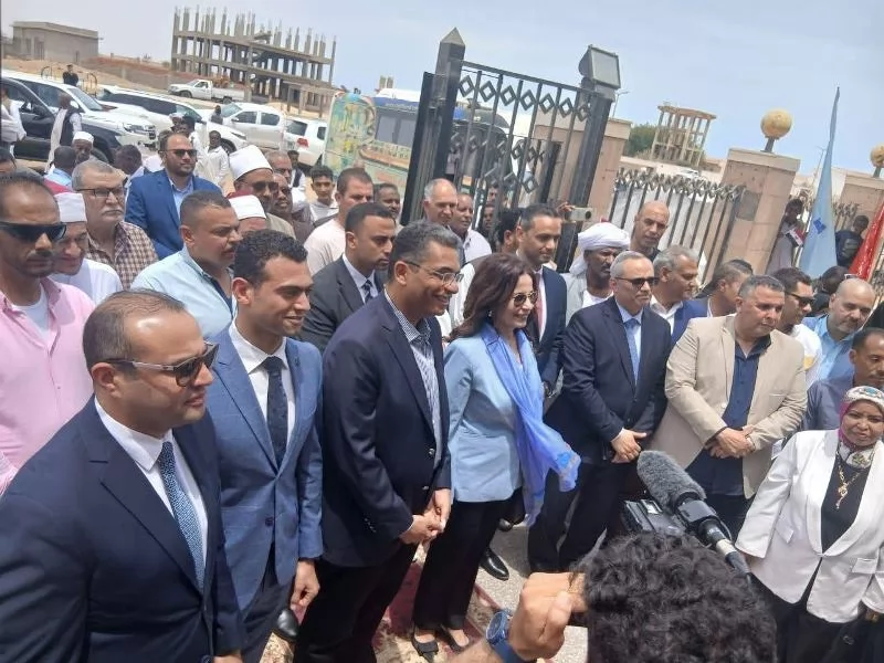 وزيرة الثقافة من شلاتين: العدالة الثقافية.. حق أصيل لكل مواطن