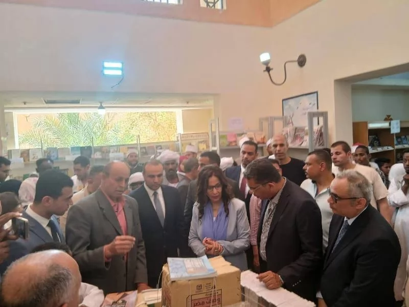 وزيرة الثقافة من شلاتين: العدالة الثقافية.. حق أصيل لكل مواطن