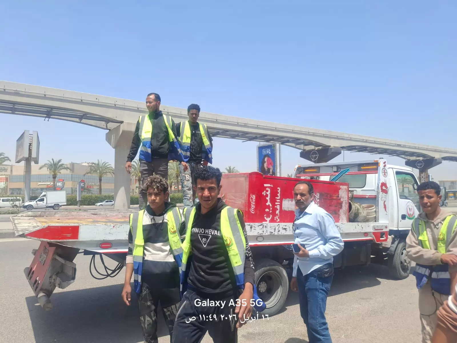  حملات مكثفة لإزالة الإشغالات بـ6 أكتوبر .. صور