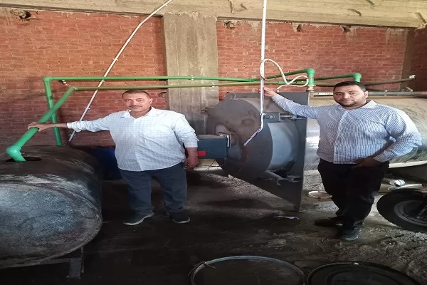 ضبط 3 أطنان لبن فاسد ومواد خطرة داخل مصنع ألبان غير مرخص