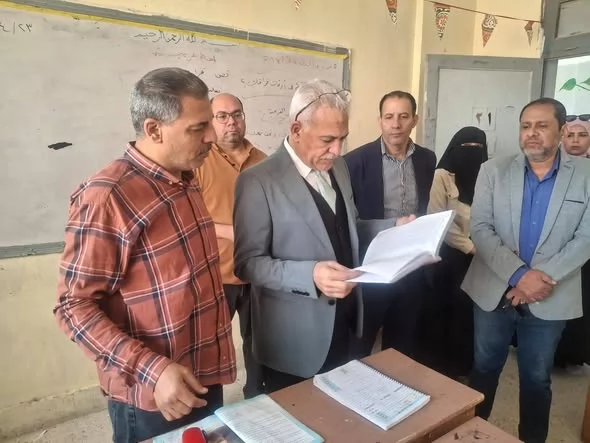 مدير تعليم الإسماعيلية يتفقد مدارس إدارة شمال..صور