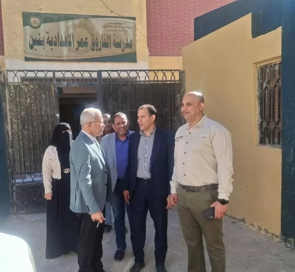 مدير تعليم الإسماعيلية يتفقد مدارس إدارة شمال..صور