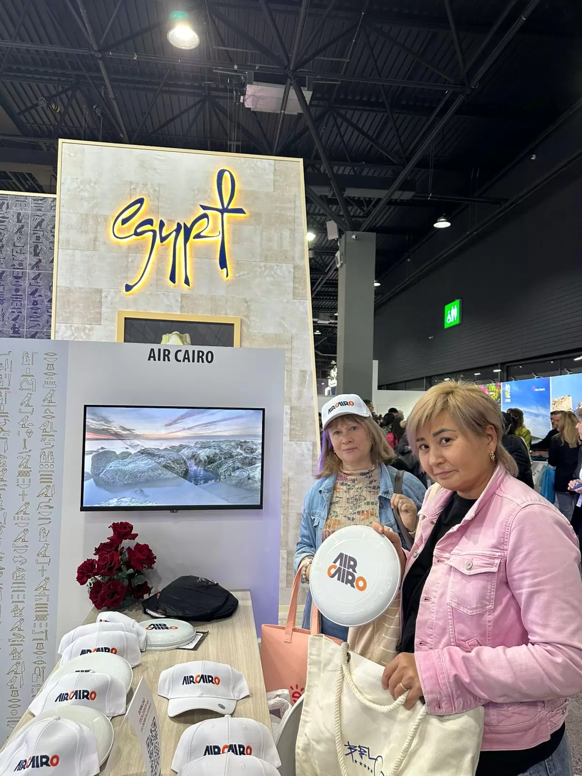 مشاركة متميزة لإيركايرو  بمعرض