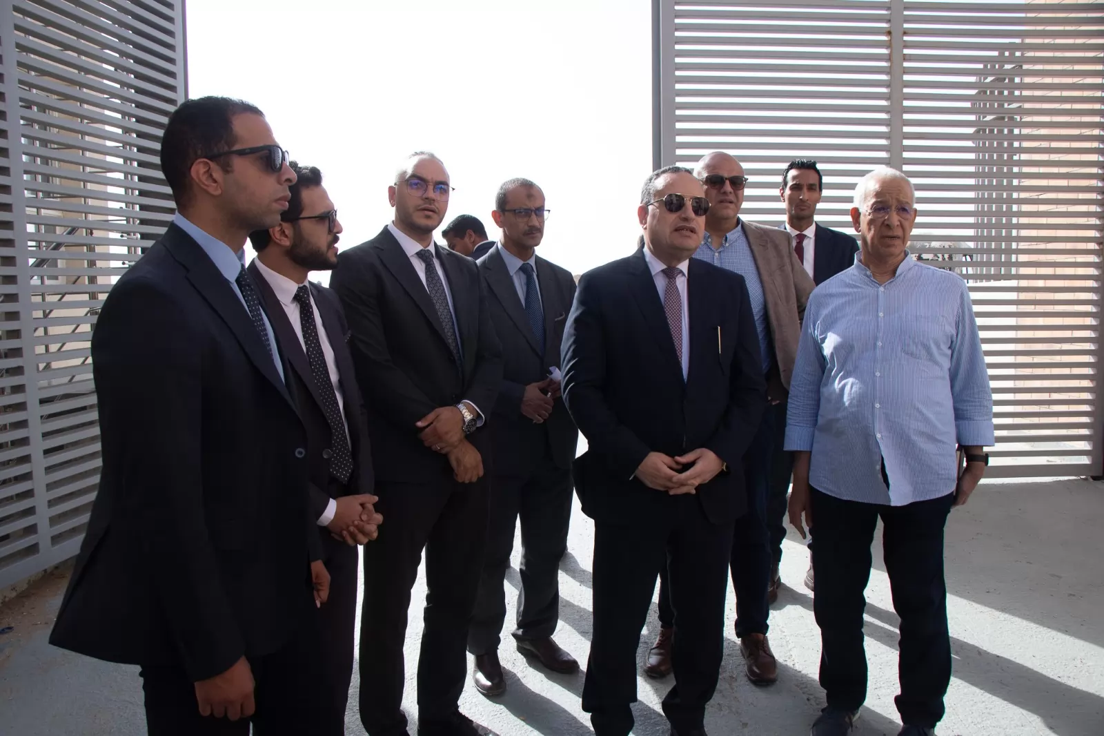 وزير التعليم العالي يتفقد الحرم الجديد لجامعة سنجور ببرج العرب