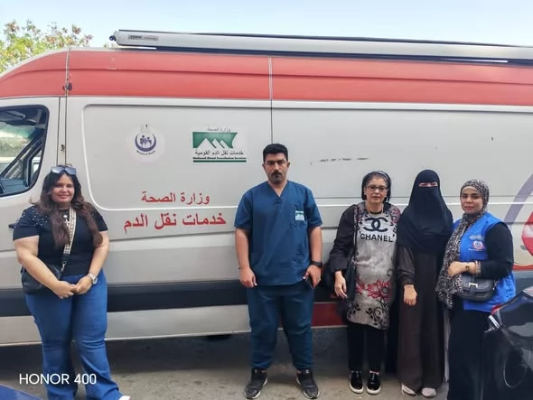 حملة مكبرة للتبرع بالدم في ميادين الإسماعيلية..صور