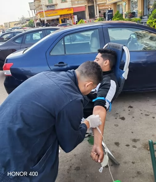 حملة مكبرة للتبرع بالدم في ميادين الإسماعيلية..صور