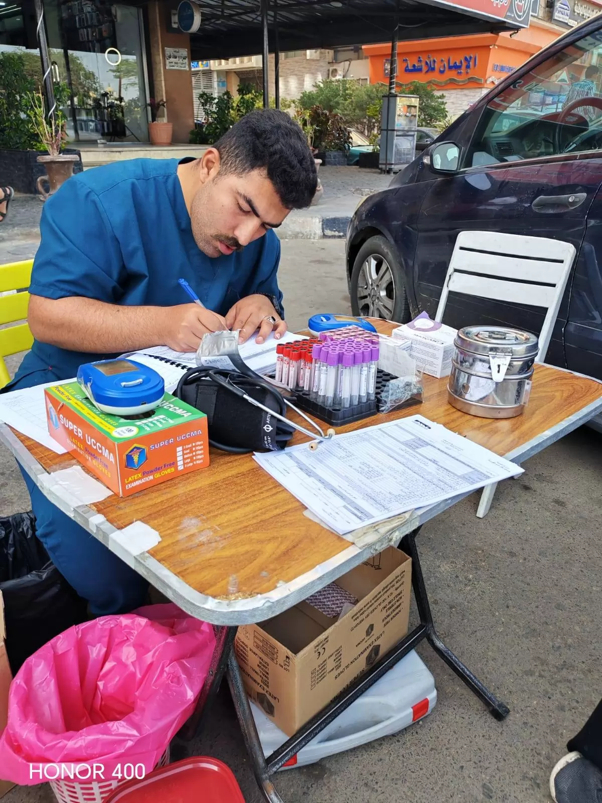 حملة مكبرة للتبرع بالدم في ميادين الإسماعيلية..صور