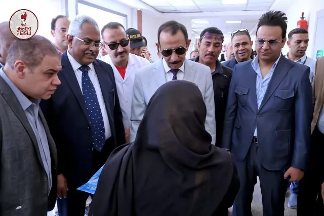 محافظ سوهاج يتفقد مستشفى سوهاج العام