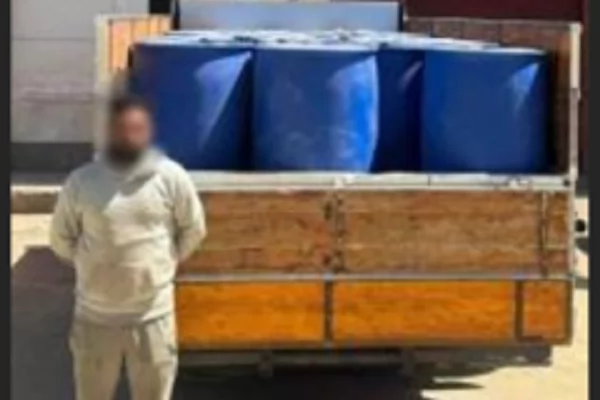 ضبط 18 ألف لتر 