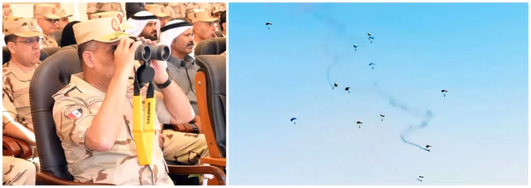 وزير الدفاع يشهد تنفيذ المرحلة الرئيسية للمشروع التكتيكي بجنود 