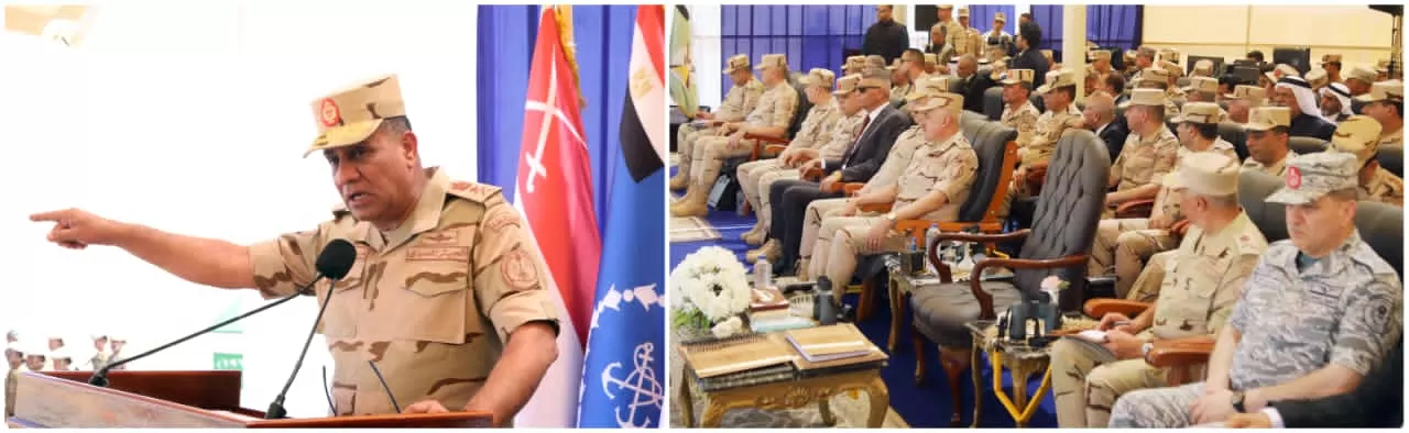 وزير الدفاع يشهد تنفيذ المرحلة الرئيسية للمشروع التكتيكي بجنود 