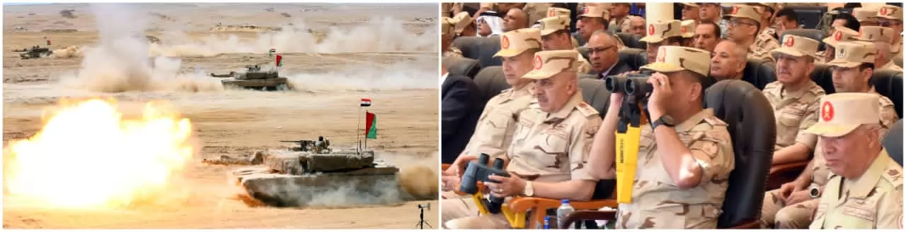 وزير الدفاع يشهد تنفيذ المرحلة الرئيسية للمشروع التكتيكي بجنود 