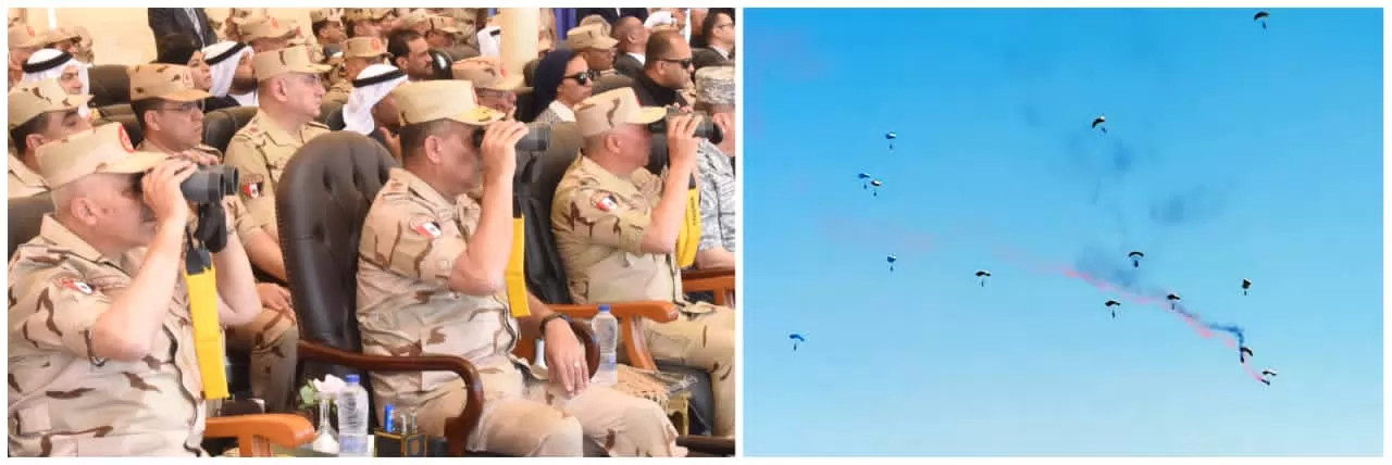 وزير الدفاع يشهد تنفيذ المرحلة الرئيسية للمشروع التكتيكي بجنود 