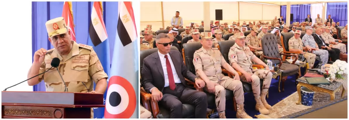 وزير الدفاع يشهد تنفيذ المرحلة الرئيسية للمشروع التكتيكي بجنود 