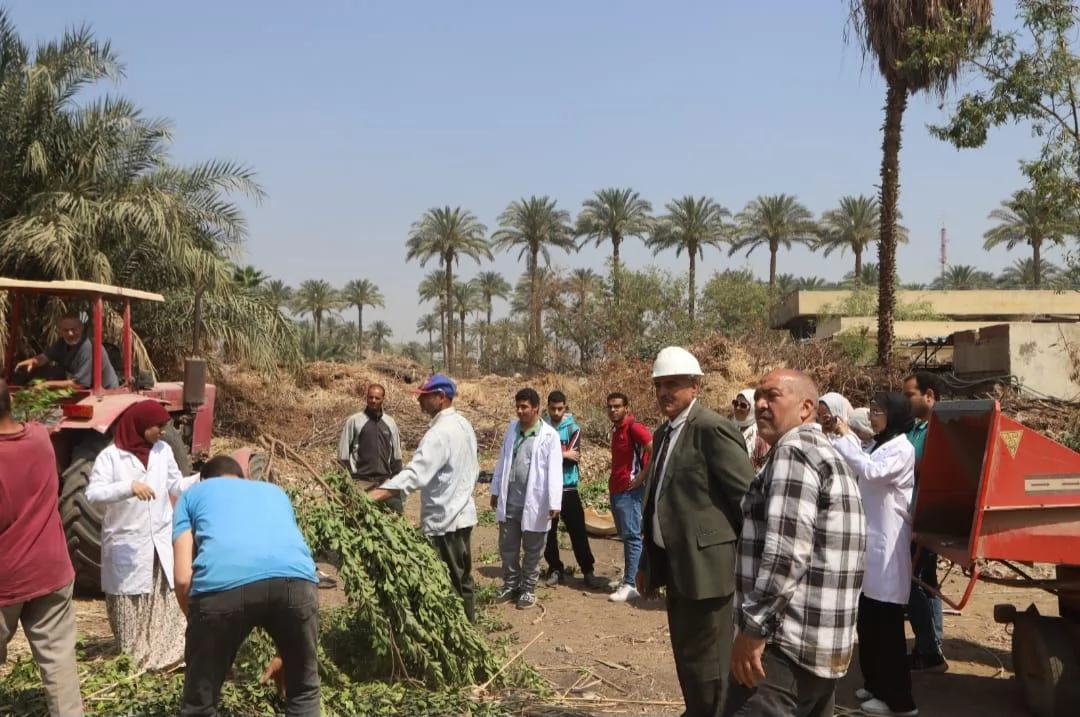 زراعة القاهرة تدشّن وحدة متخصصة لتدوير المخلفات الزراعية 