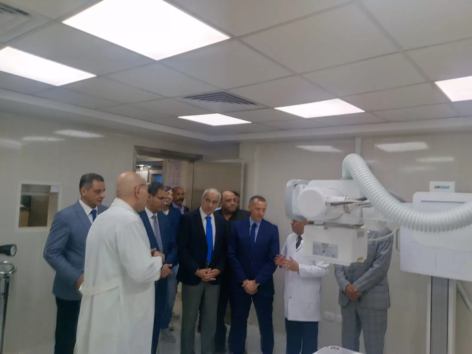افتتاح مستشفى العظام الجديد بجامعة أسوان..صور