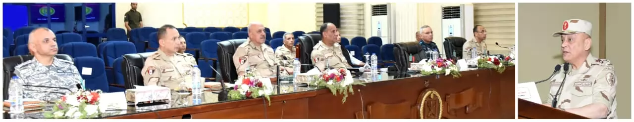 وزير الدفاع يلتقى عدداً من مقاتلى المنطقة الجنوبية العسكرية.. فيد