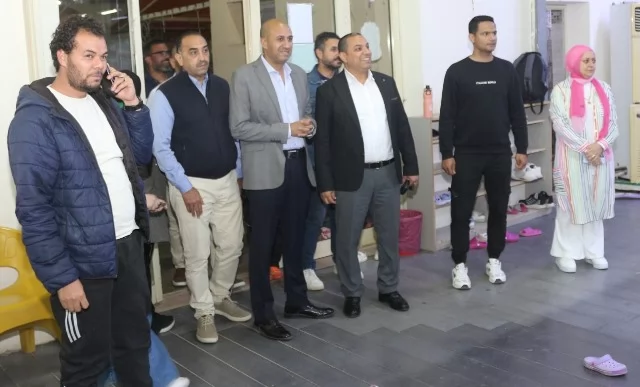 تعرف على تفاصيل زيارة رئيس جهاز مدينة الشروق لنادى جرين هيلز.. با