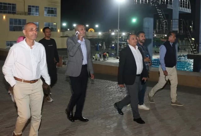 تعرف على تفاصيل زيارة رئيس جهاز مدينة الشروق لنادى جرين هيلز.. با