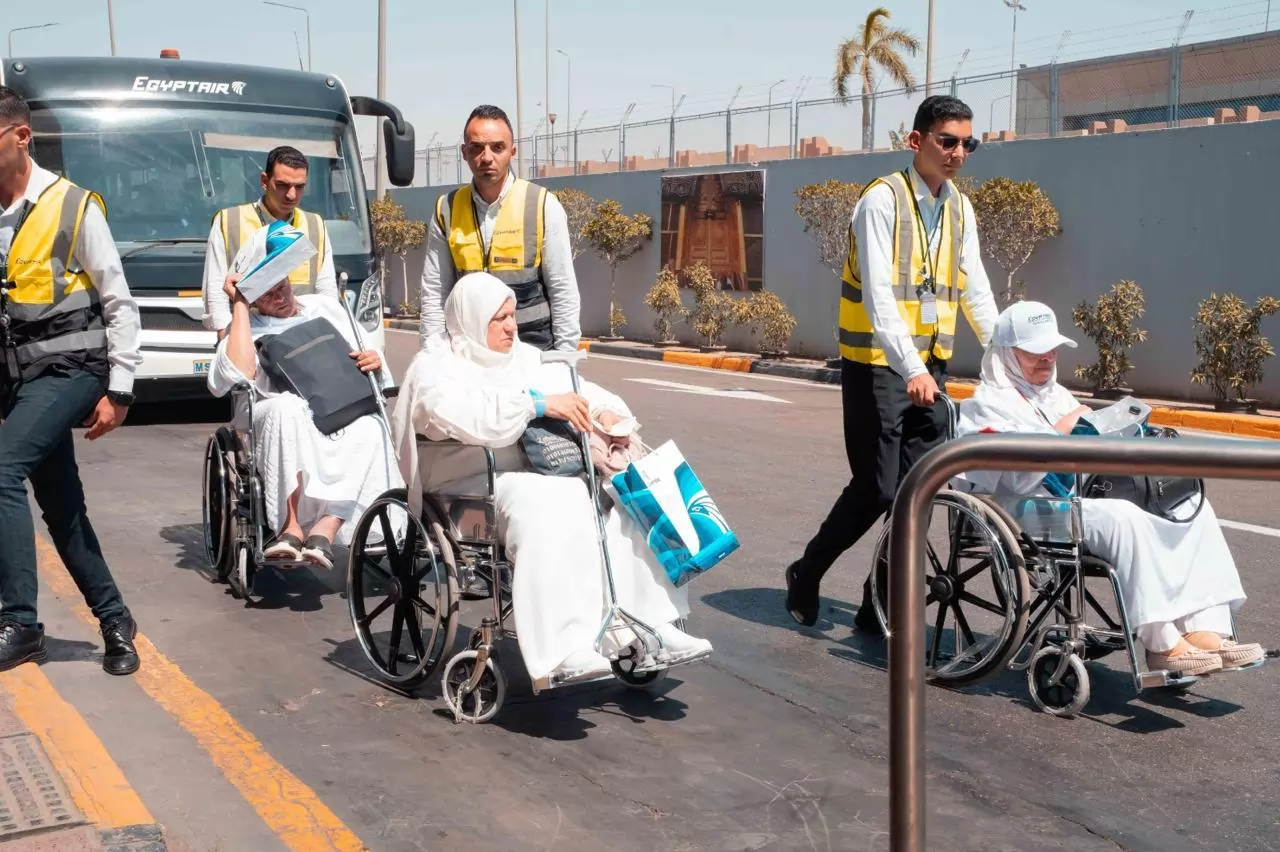 نقل 4933 حاجًا اليوم وغدًا إلى الأراضي المقدسة 