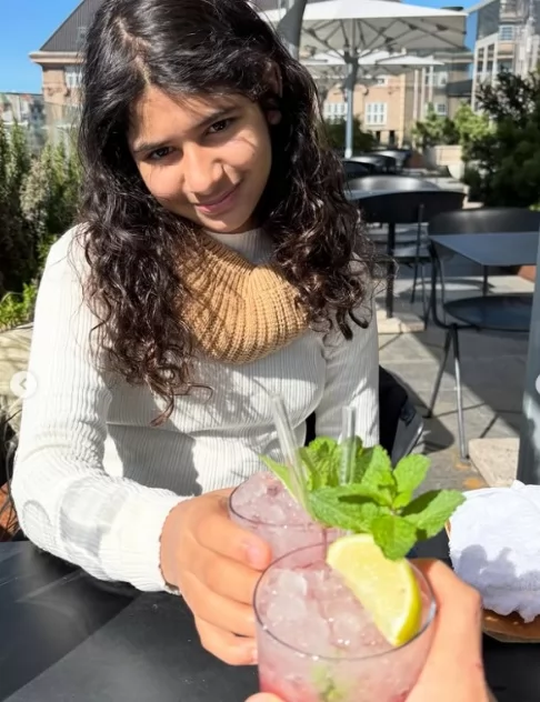 هند صبري تحتفل بعيد ميلاد ابنتها
