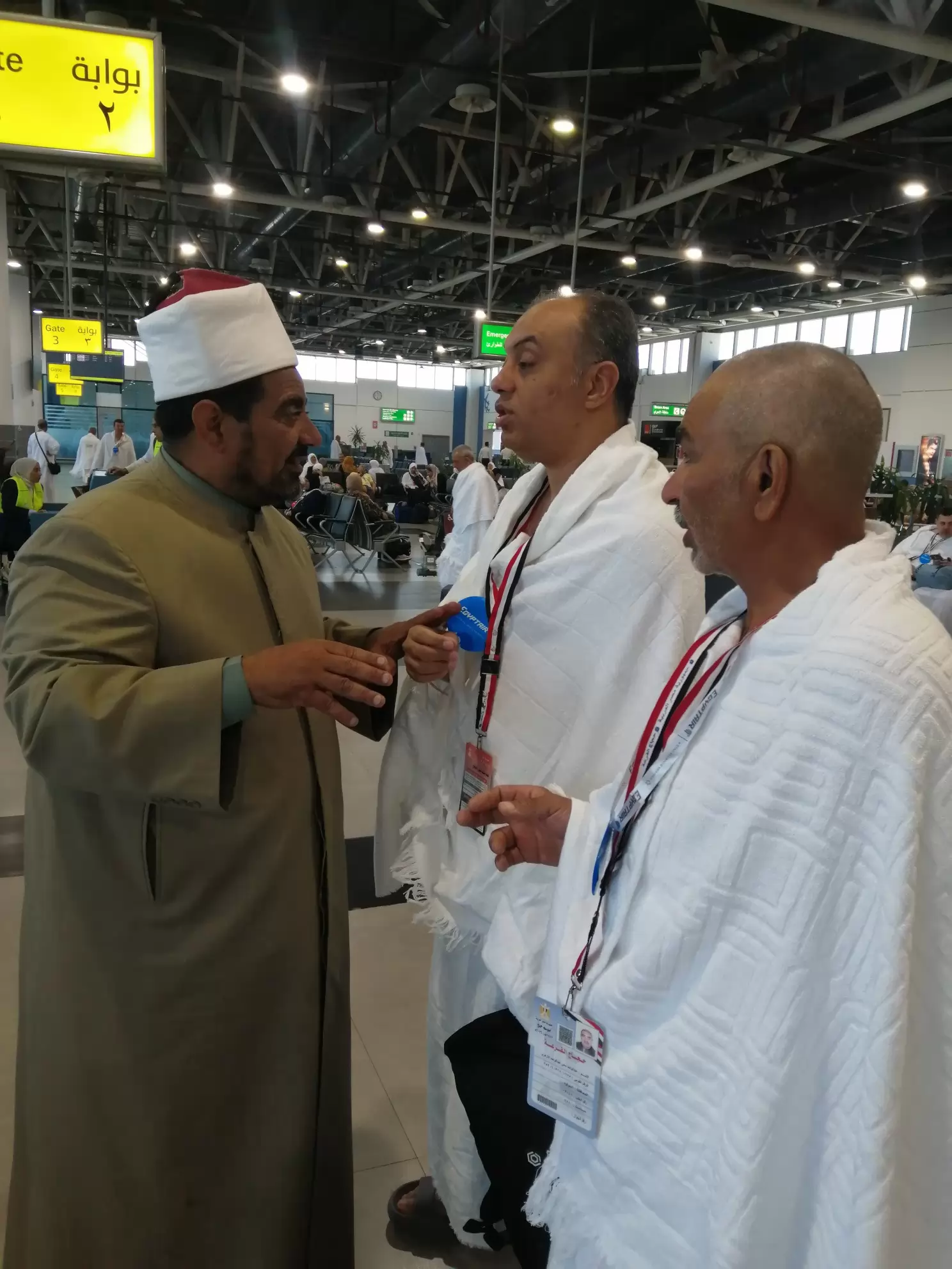 إطلاق قافلة دعوية بالمطارات والمواني لتوعية حجاج بيت الله الحرام