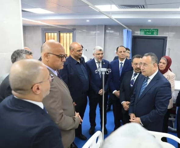 قنصوة وعطية يفتتحان مشروعات صحيةبـ632مليون جنيه بجامعة الإسكندرية