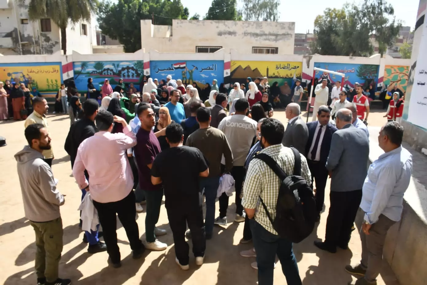 5 آلاف مستفيد من قافلة جامعة عين شمس التنموية لمحافظة الفيوم