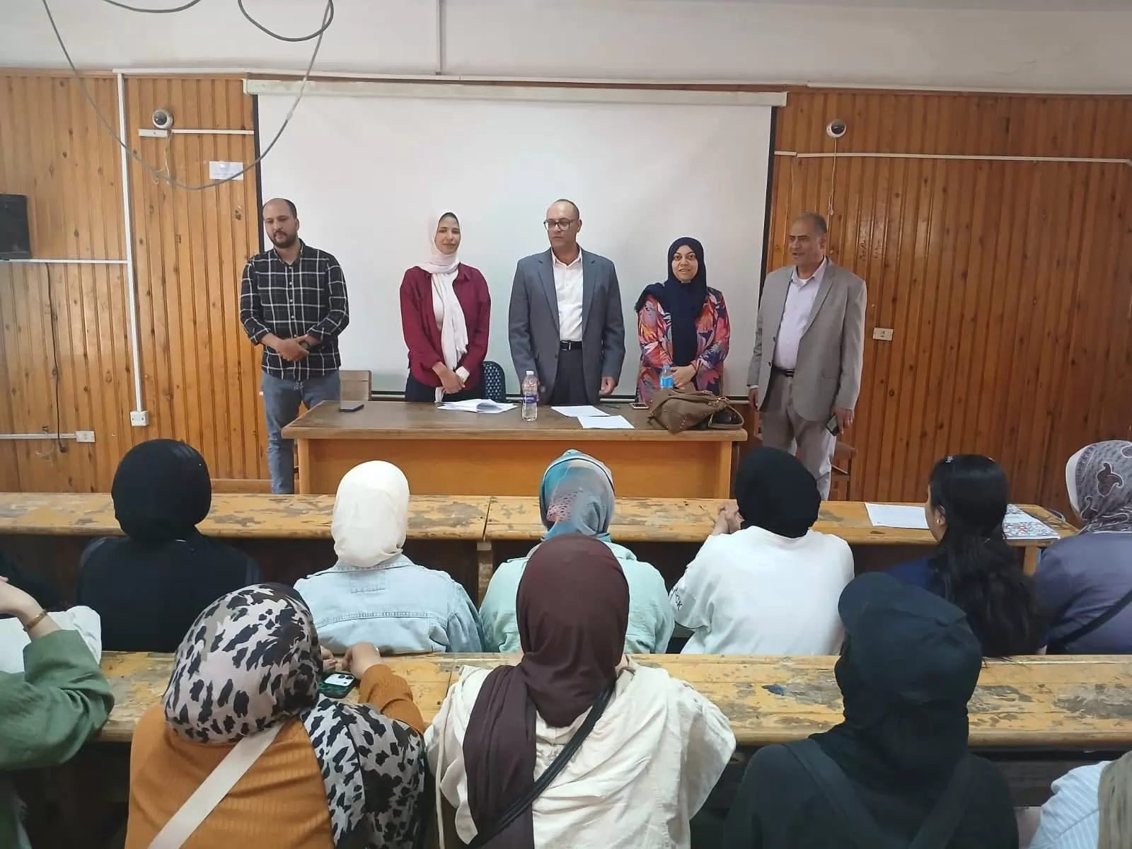 العميد الجديد لكلية علوم الرياضة بالسادات يتابع انتظام الامتحانات
