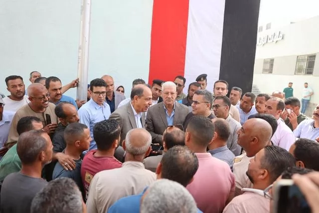 كدواني يفتتح مجمع مواقف سمالوط الجديد لإنهاء العشوائية المرورية 
