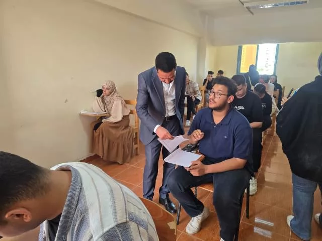 انطلاق امتحانات الفرقة الأولى بالمعهد الفني الصحي بقنا