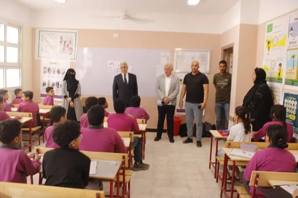 مدير تعليم الإسماعيلية يتفقد امتحانات آخر العام..صور