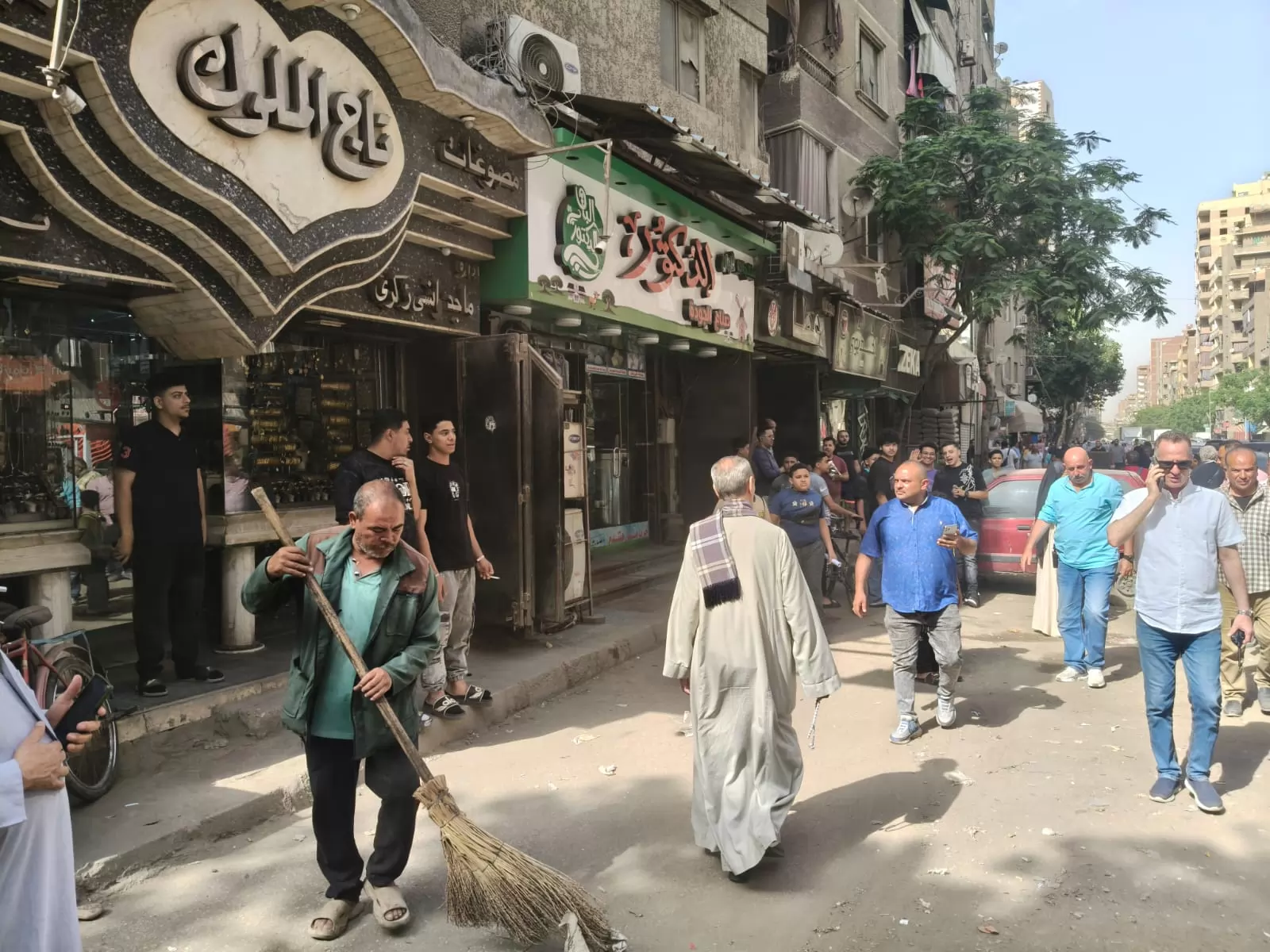 الانصاري:اعفاء نائب رئيس حي العمرانية بعد قصور في مستوي النظافة