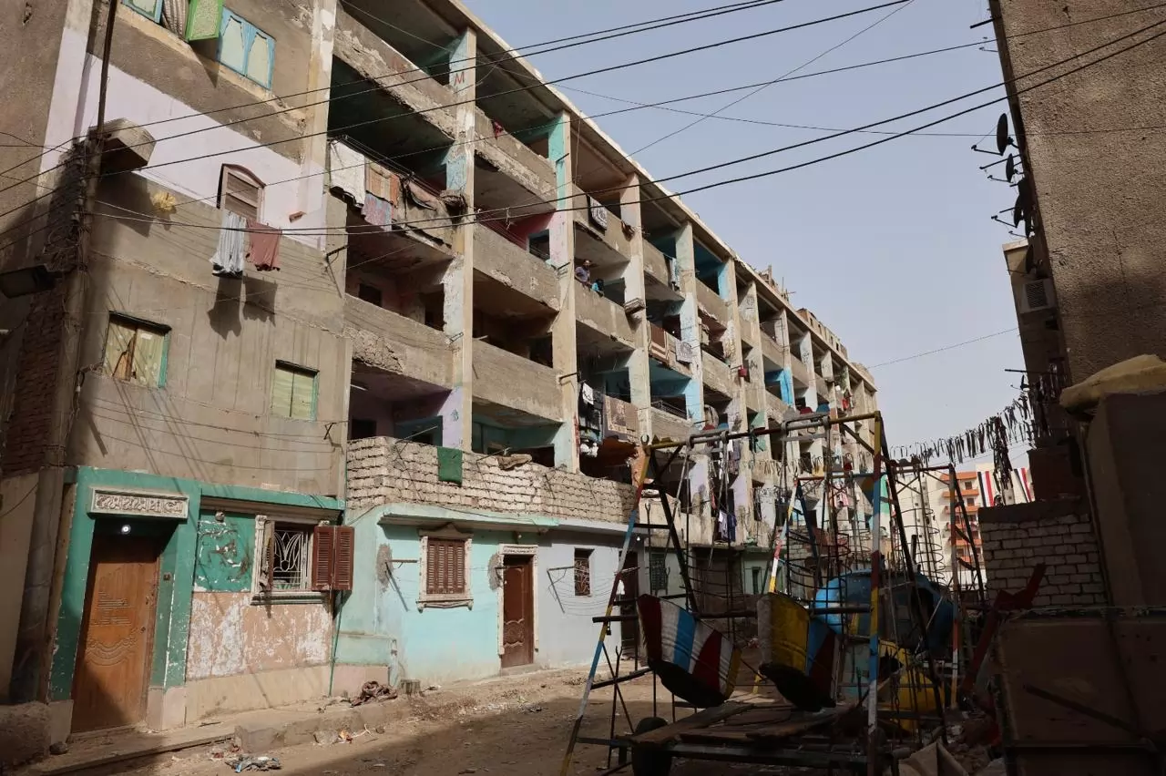 تنفيذ 192 وحدة سكنية جديدة  بديل الايواء بالسلخانة