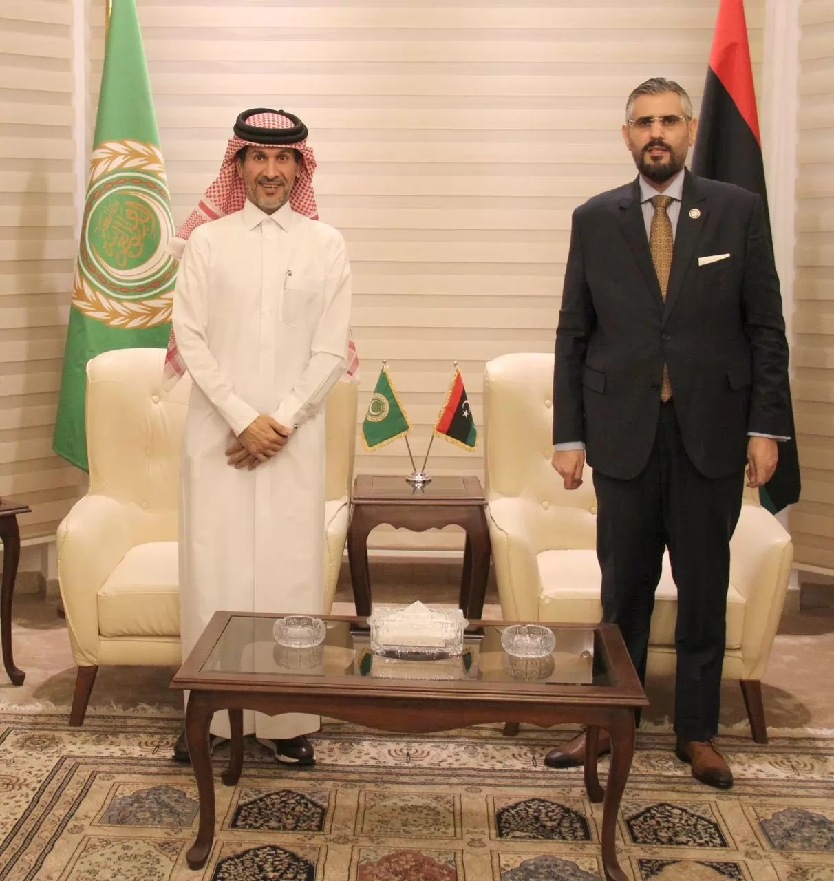 سفيرا ليبيا وقطر يؤكدان أهمية تطوير آليات العمل العربي المشترك 