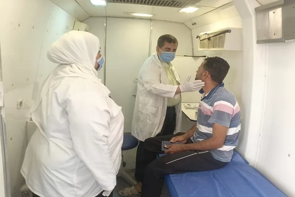  تقديم 1623 خدمة طبية مجانية لأهالي قرية طرفا القبلية بسمالوط 
