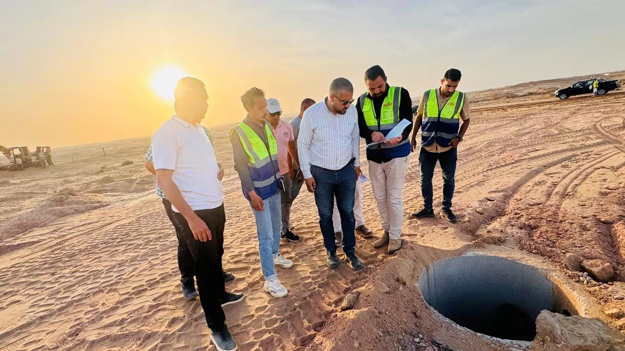  رئيس الجهاز يوجه بتكثيف العمل بالأراضي المضافة بمدينة العبور 