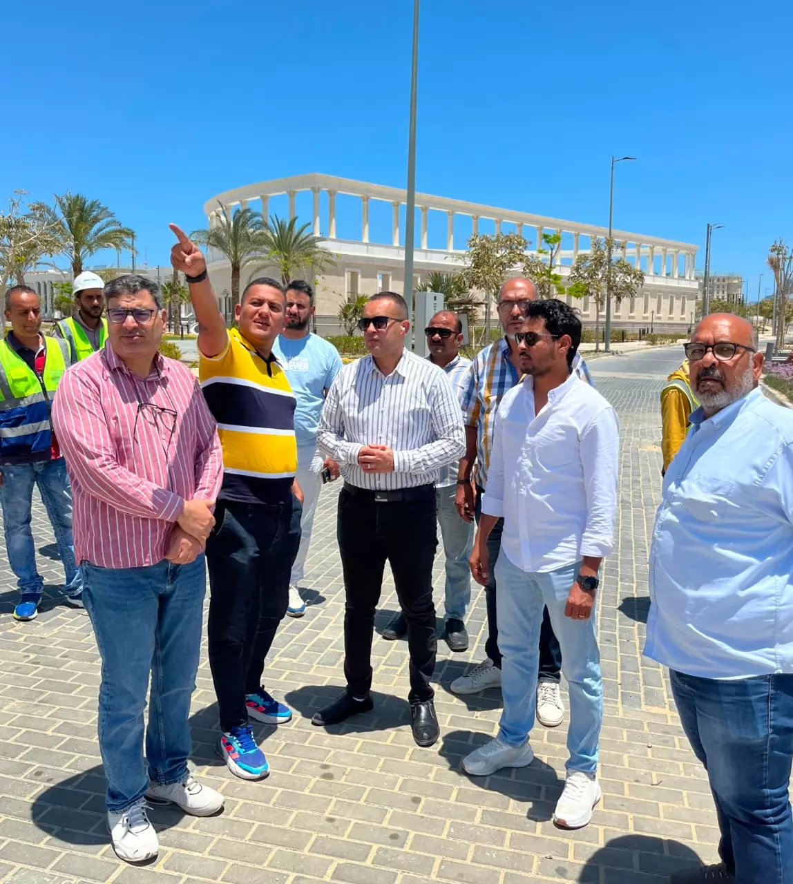 مركز المؤتمرات بالعلمين الجديدة يستعد للفعاليات .. صور