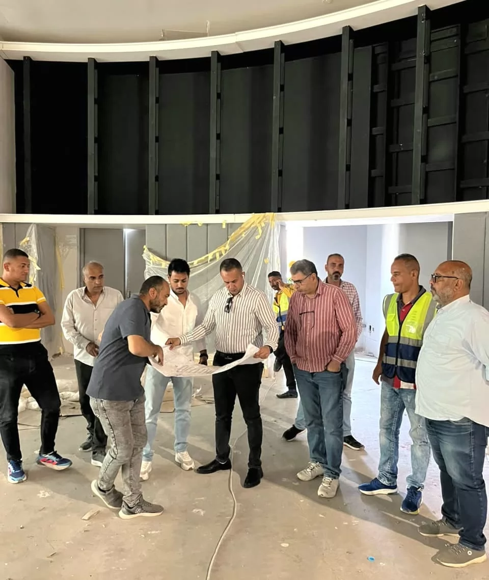 مركز المؤتمرات بالعلمين الجديدة يستعد للفعاليات .. صور